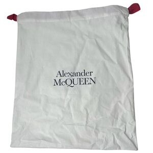 Alexander McQueen AMQ Authentic Large White Cotton Purse Bag Shoe Dustbag